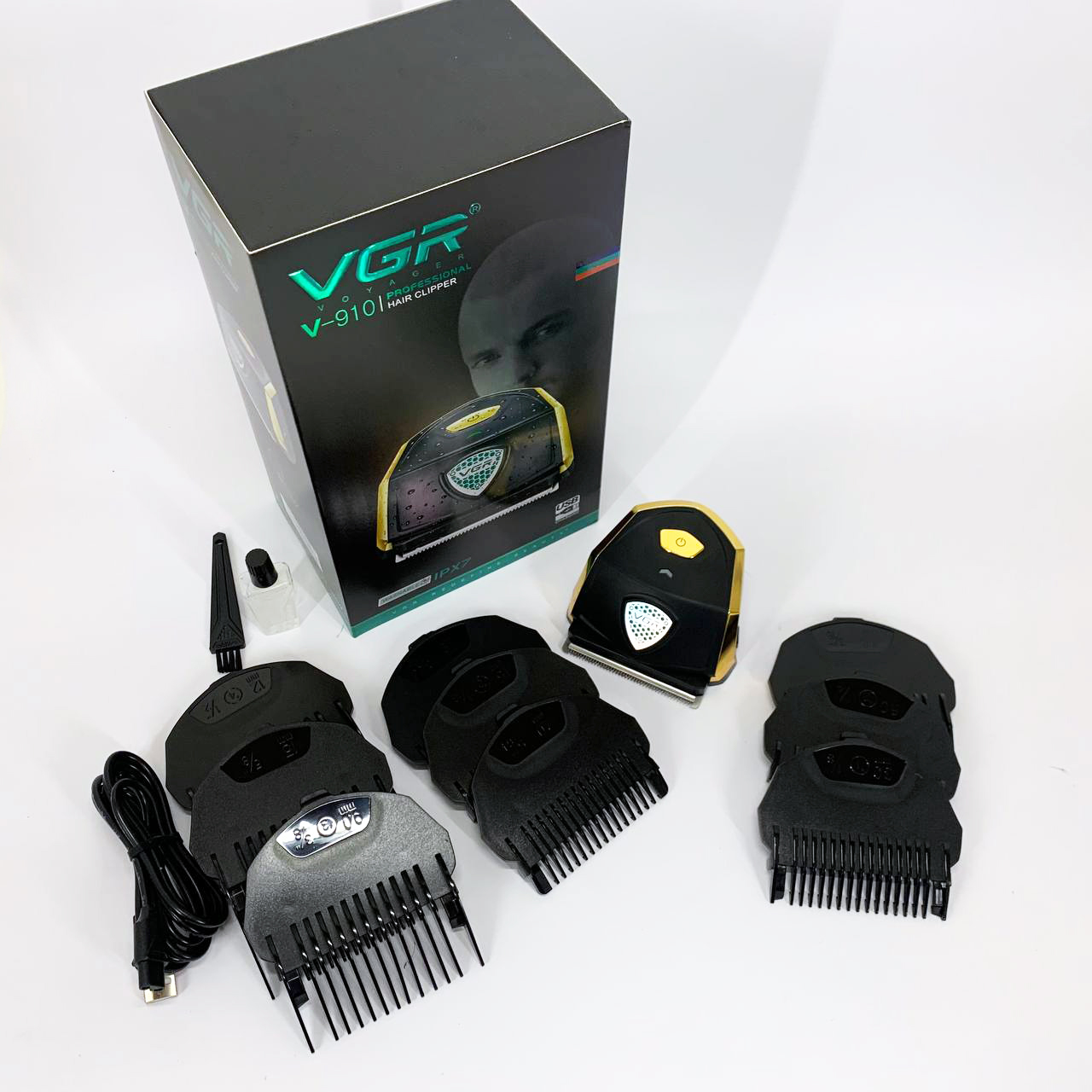 Акумуляторна машинка для стрижки VGR V-910 - Зображення 6