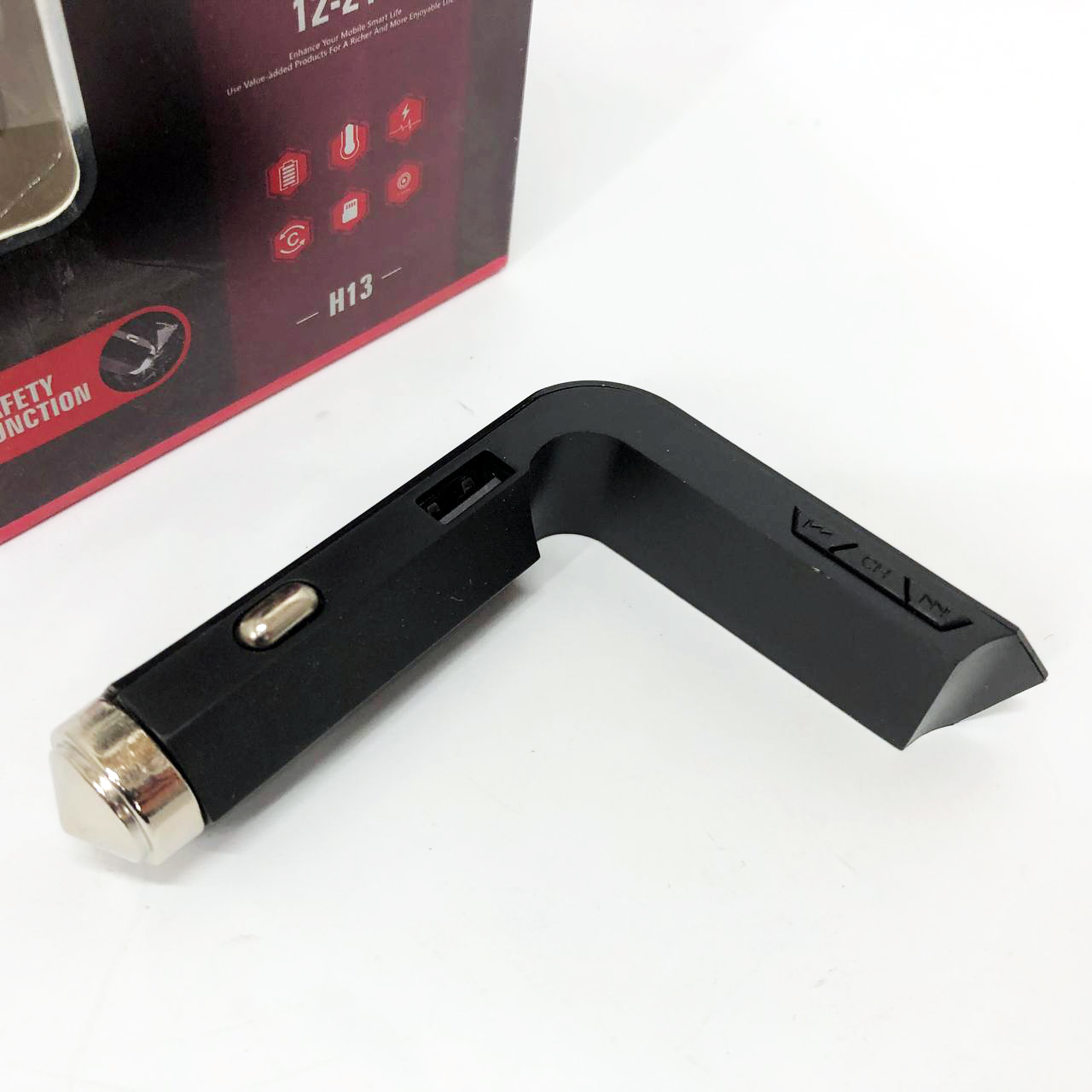 Автомобільний FM-трансмітер HZ H13 з USB AUX Bluetooth модулятор для автомагнітоли - Зображення 2