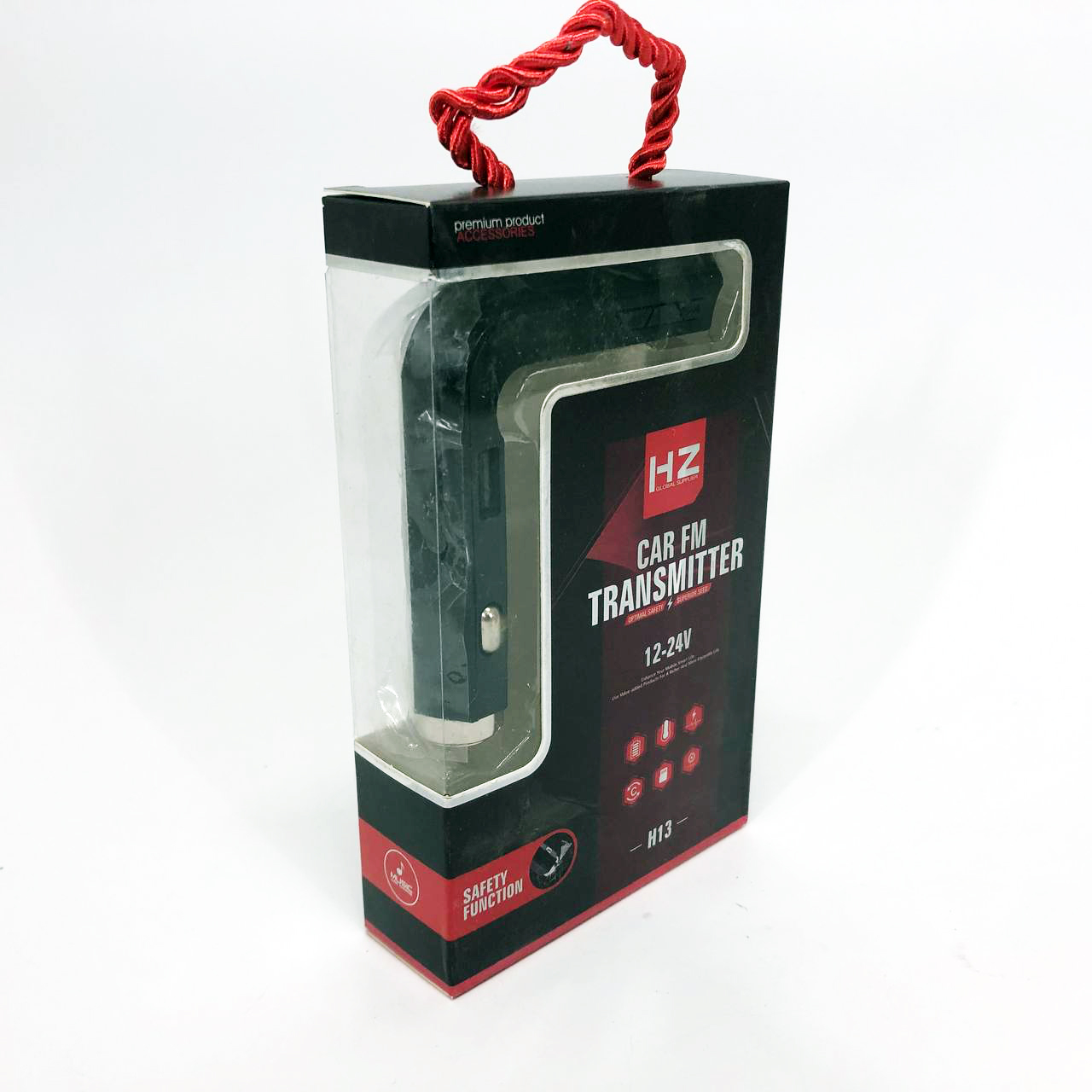 Автомобільний FM-трансмітер HZ H13 з USB AUX Bluetooth модулятор для автомагнітоли - Зображення 4