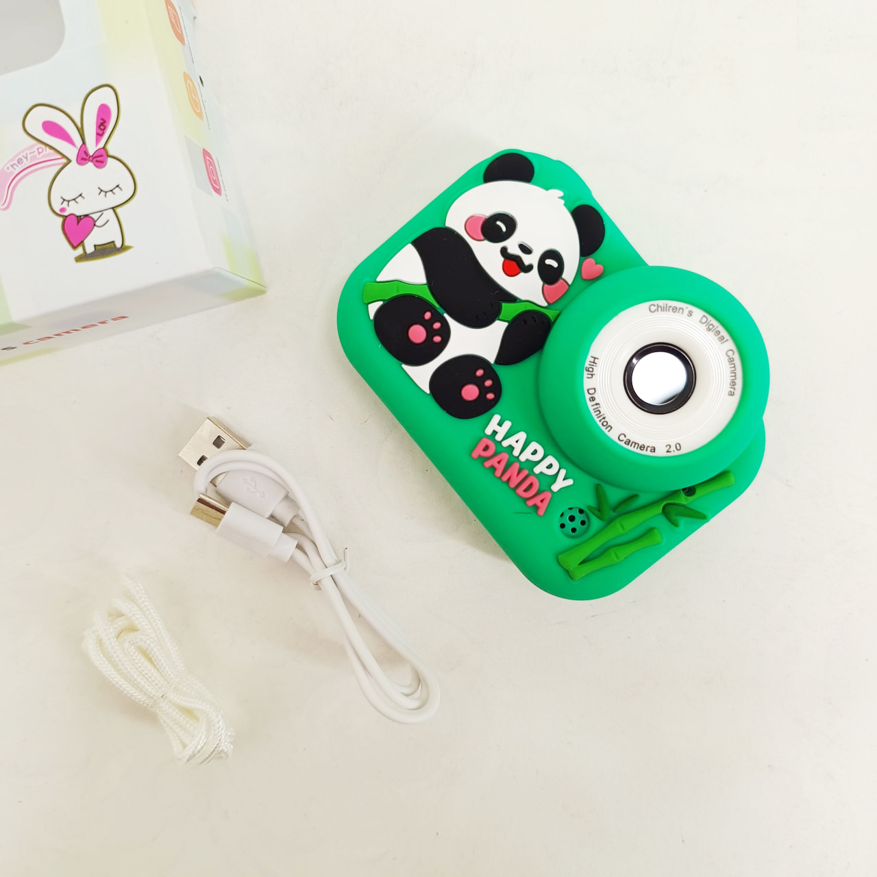 Дитячий фотоапарат M03 Panda Green