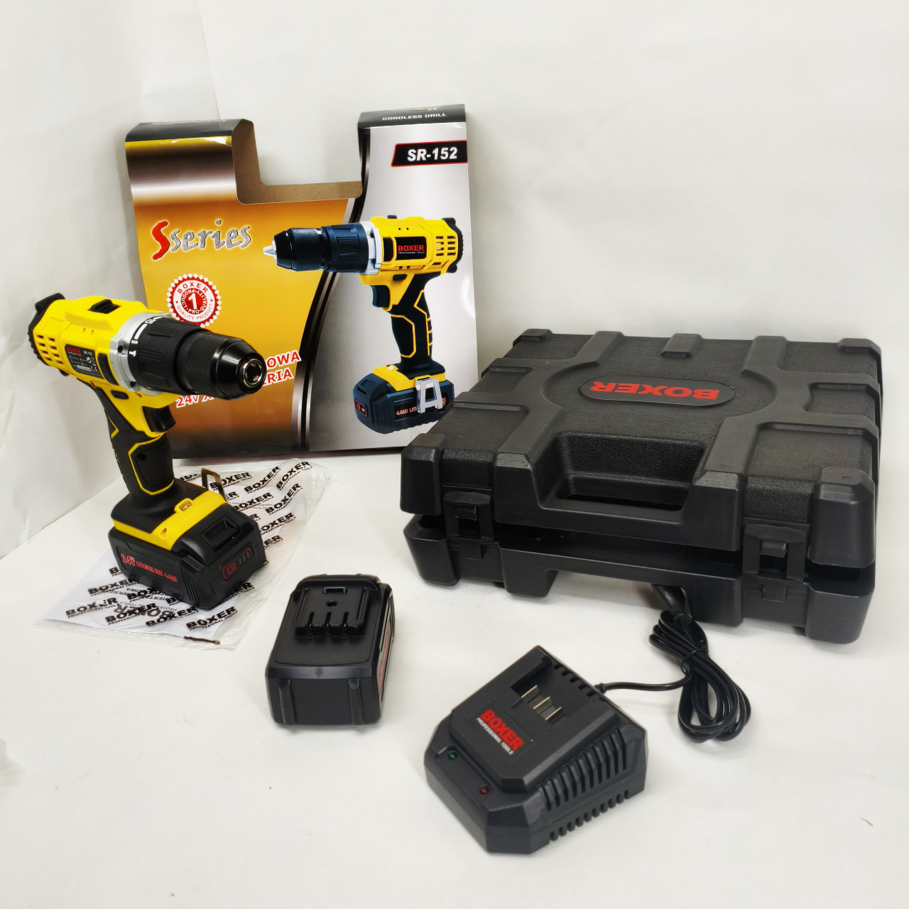 Портативний шуруповерт Boxer SR-152 24 В - Зображення 6
