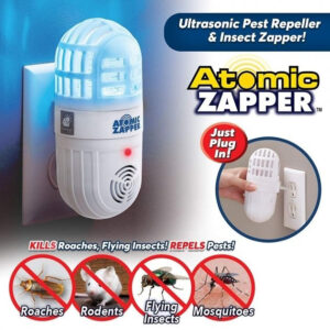 Ультразвуковий відлякувач шкідників і комах Atomic Zapper