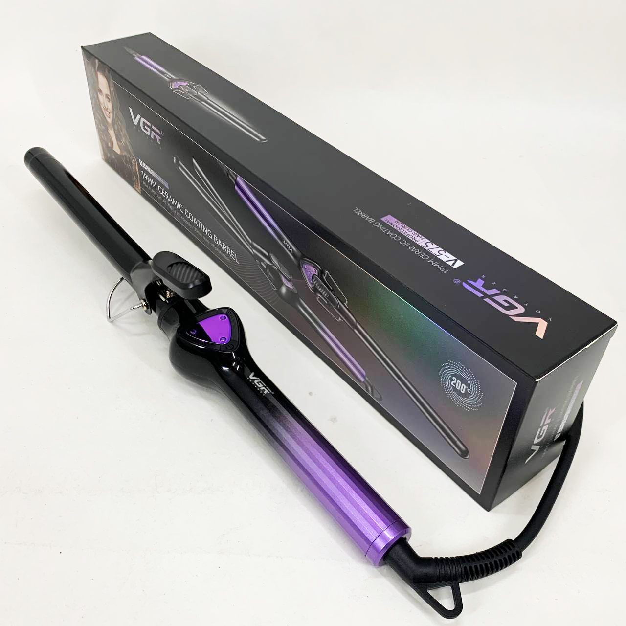 Плойка для волосся VGR V-575 PURPLE - Зображення 4