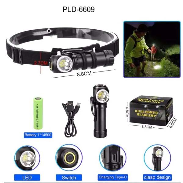 Налобний ліхтар Police 6609 LED