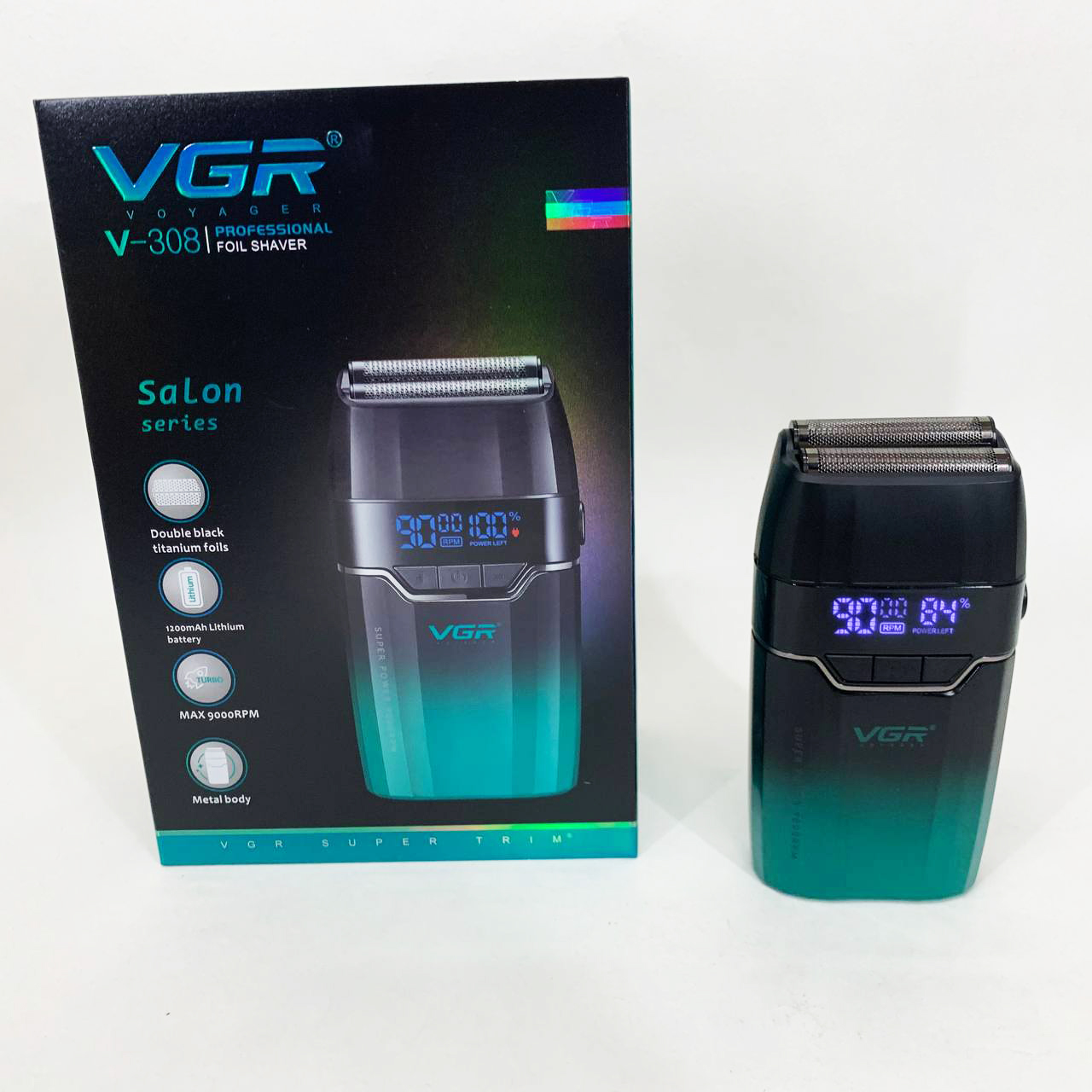 Електробритва VGR V-308 GREEN шейвер - Зображення 6