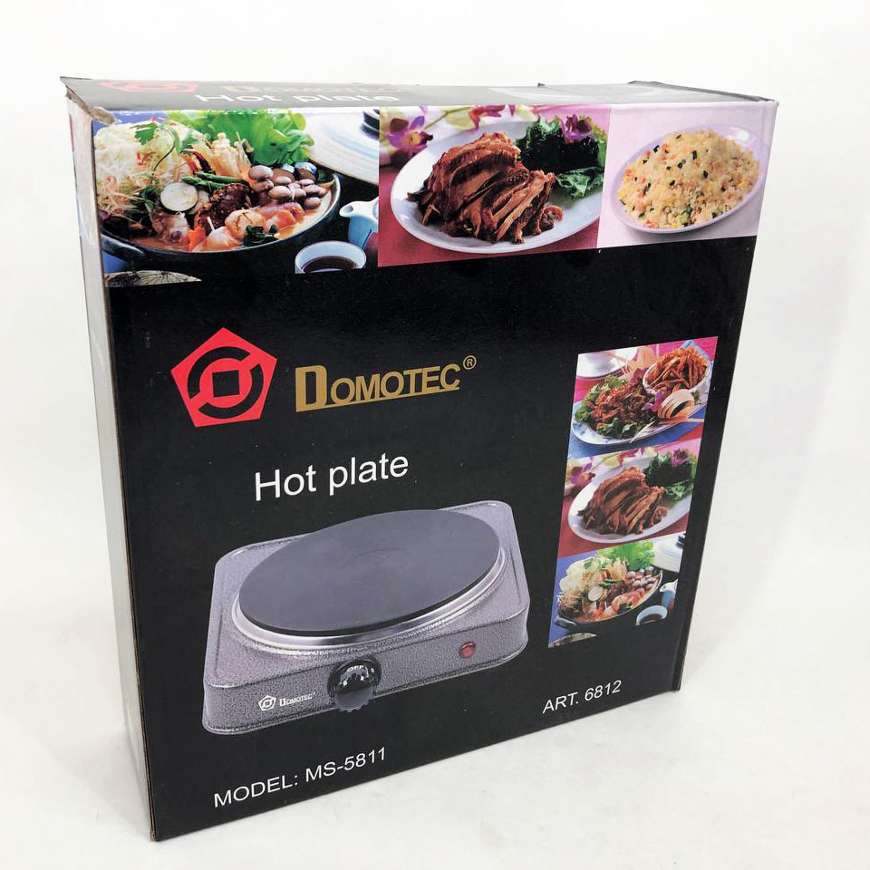 Электроплита DOMOTEC MS-5811 1500 Вт, переносная настольная электроплита, электроплита на 1 конфорку - Зображення 14