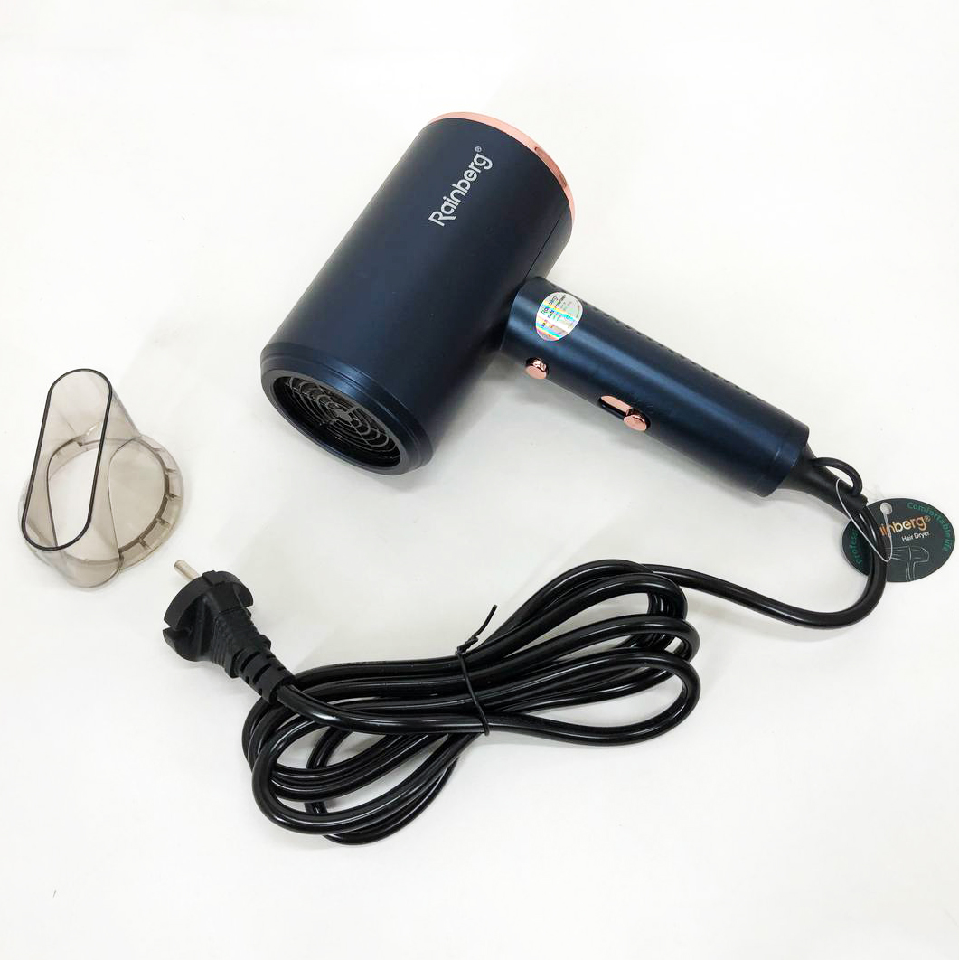 Фен Rainberg RB-2212 8800 Вт з регуляцією температури та швидкості Blue - Зображення 2