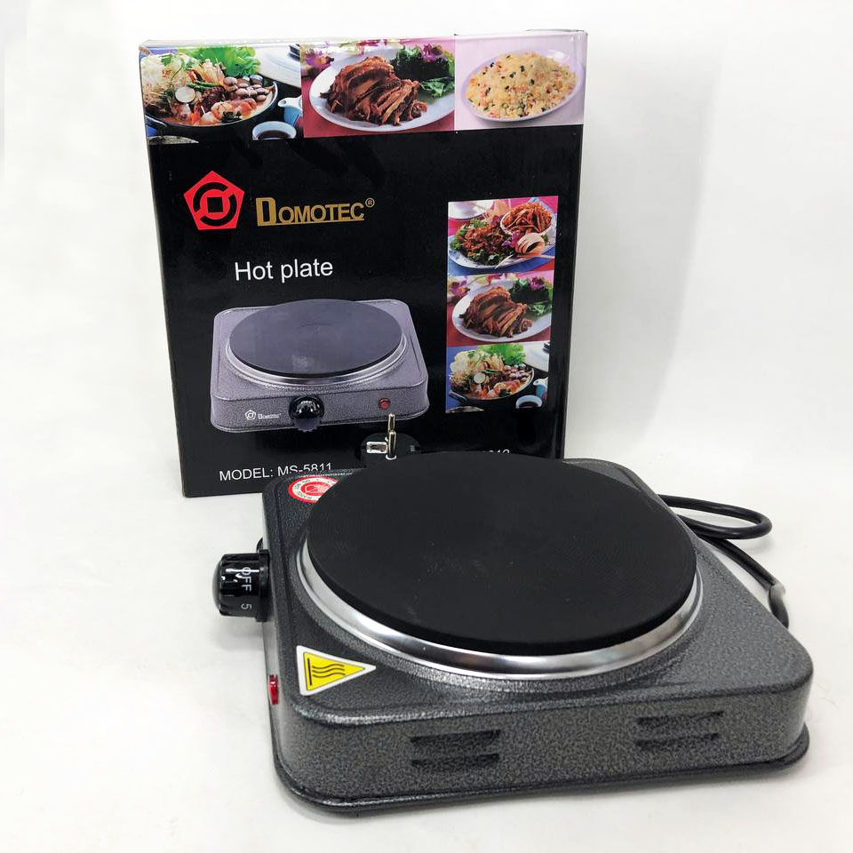 Электроплита DOMOTEC MS-5811 1500 Вт, переносная настольная электроплита, электроплита на 1 конфорку - Зображення 2