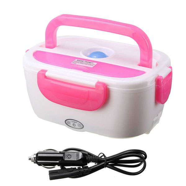 Ланч бокс электрический с подогревом Lunch Heater 220 V Pro, ланч бокс от сети. Цвет: розовый - Зображення 22