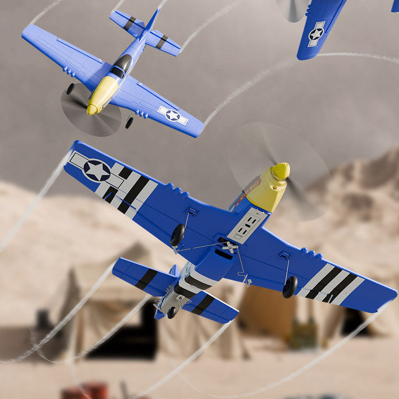 Літак на радіокеруванні SCHE W551 Four-channel Stunt Fighter - Зображення 5