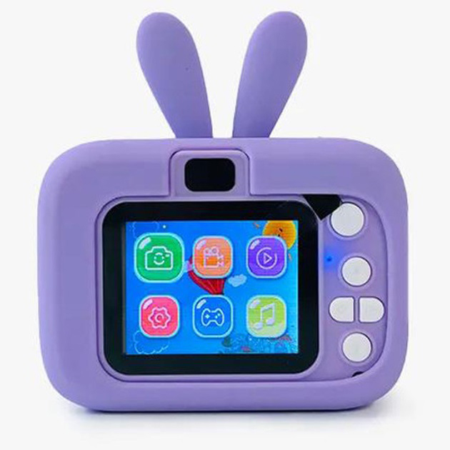 Дитячий цифровий фотоапарат X900 Rabbit фіолетовий - Зображення 3