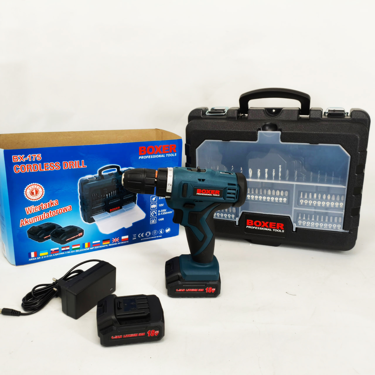 Портативний шуруповерт Boxer BX-175 18 В - Зображення 5