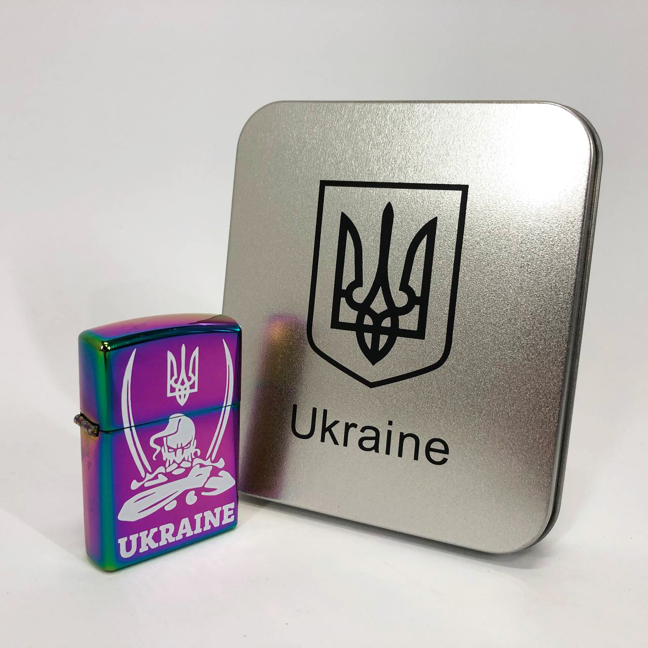 Дугова електроімпульсна запальничка HL-449 USB хамелеон Україна - Зображення 2