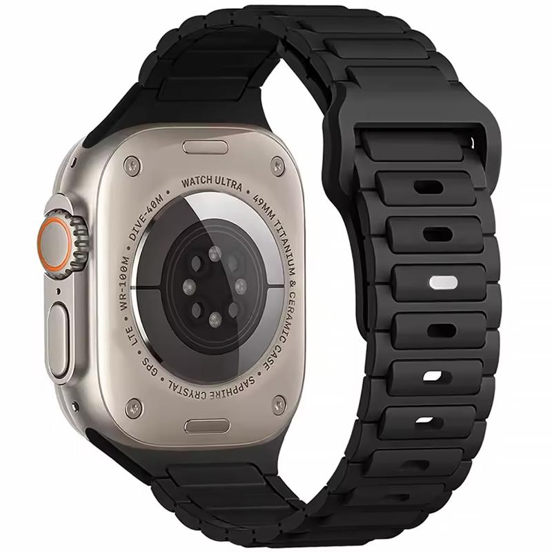 Силіконовий ремінець Defense для Apple Watch 38/40/41/42mm(ser.10) (140-190mm)