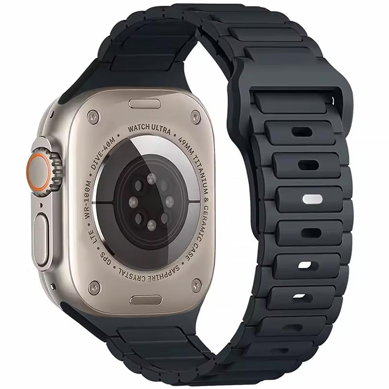 Силіконовий ремінець Defense для Apple Watch 38/40/41/42mm(ser.10) (140-190mm)