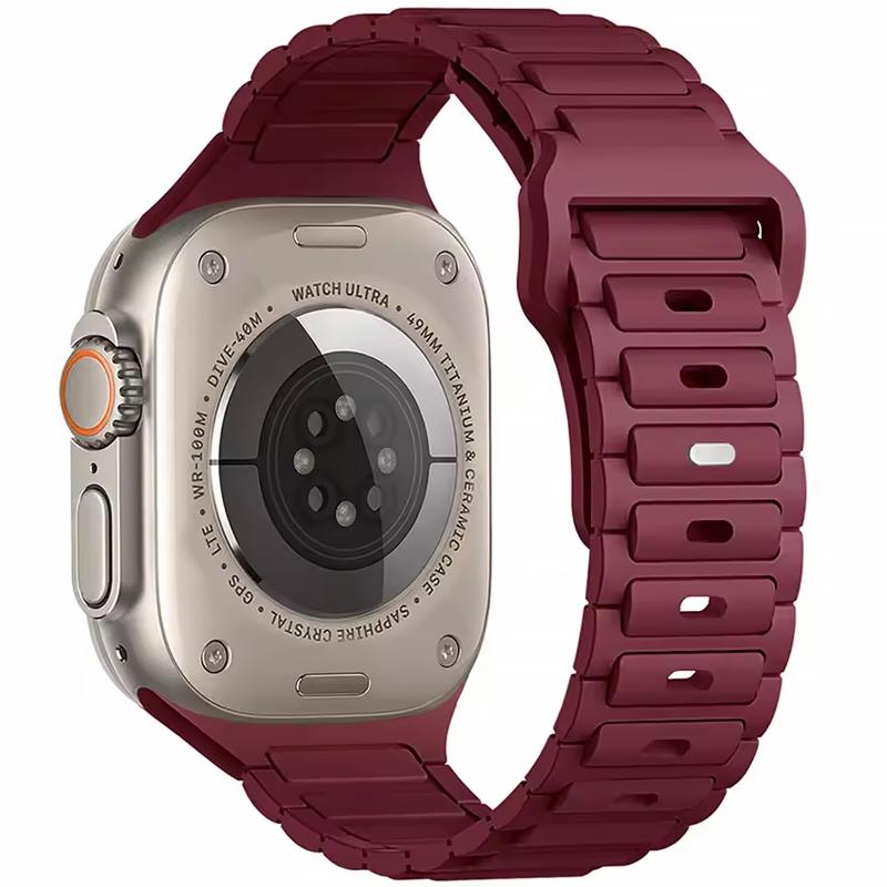 Силіконовий ремінець Defense для Apple Watch 38/40/41/42mm(ser.10) (140-190mm)