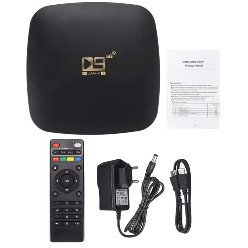 Smart Android TV Box D9 5G 4k 2+16GB - Зображення 3