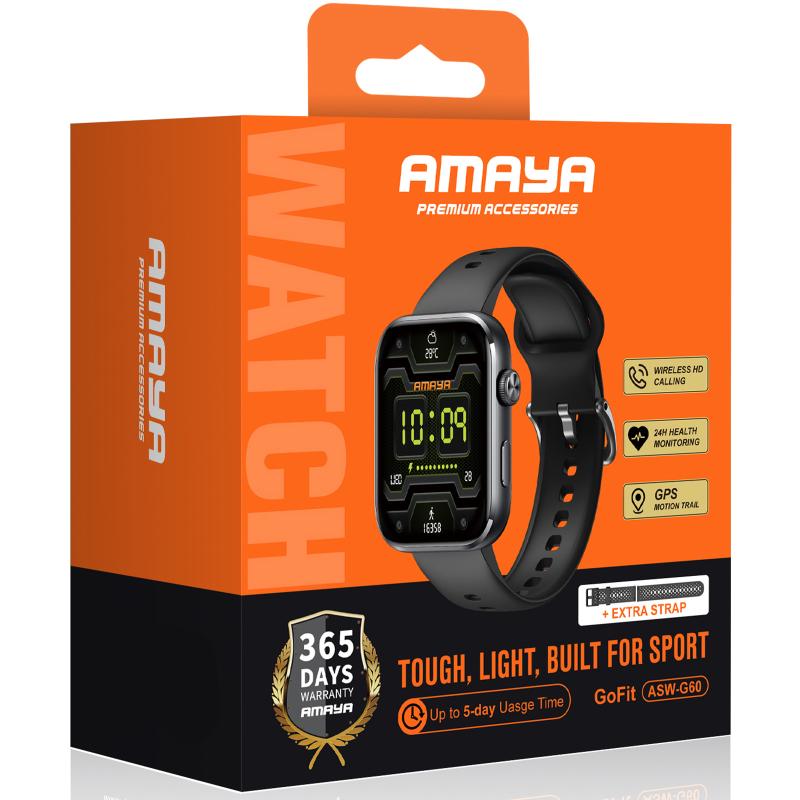 Смарт-годинник Amaya ASW-G60 Smart sports watch (call version) - Зображення 2
