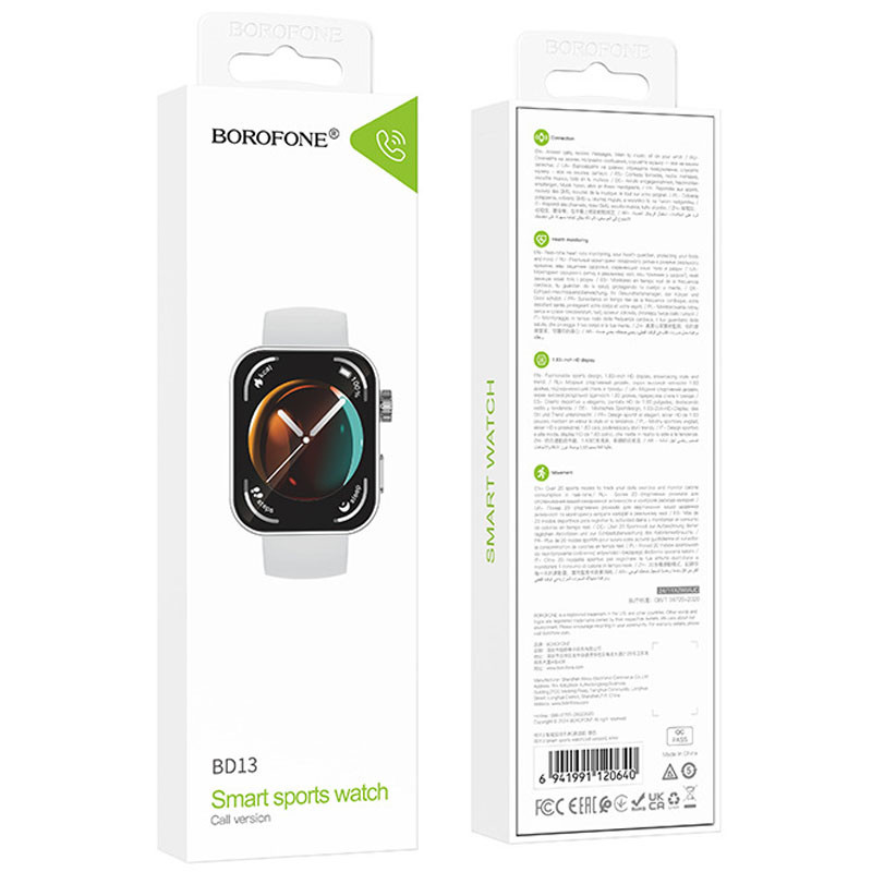 Смарт-годинник Borofone BD13 Smart sports watch (call version) - Зображення 5