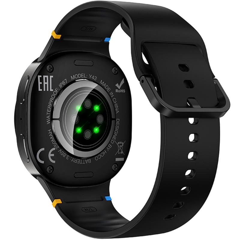 Смарт-годинник Hoco Y43 Amoled Smart sports watch (call version) - Зображення 3