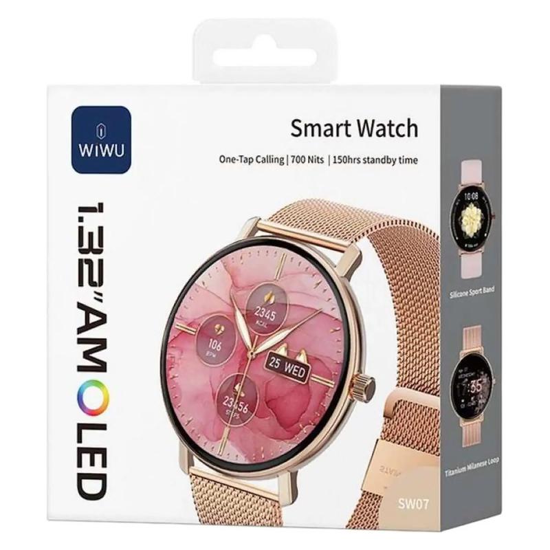 Смарт-годинник WiWU SW07 Smart sports watch (call version) - Зображення 3