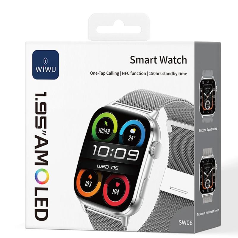 Смарт-годинник WiWU SW08 Smart sports watch (call version) - Зображення 5