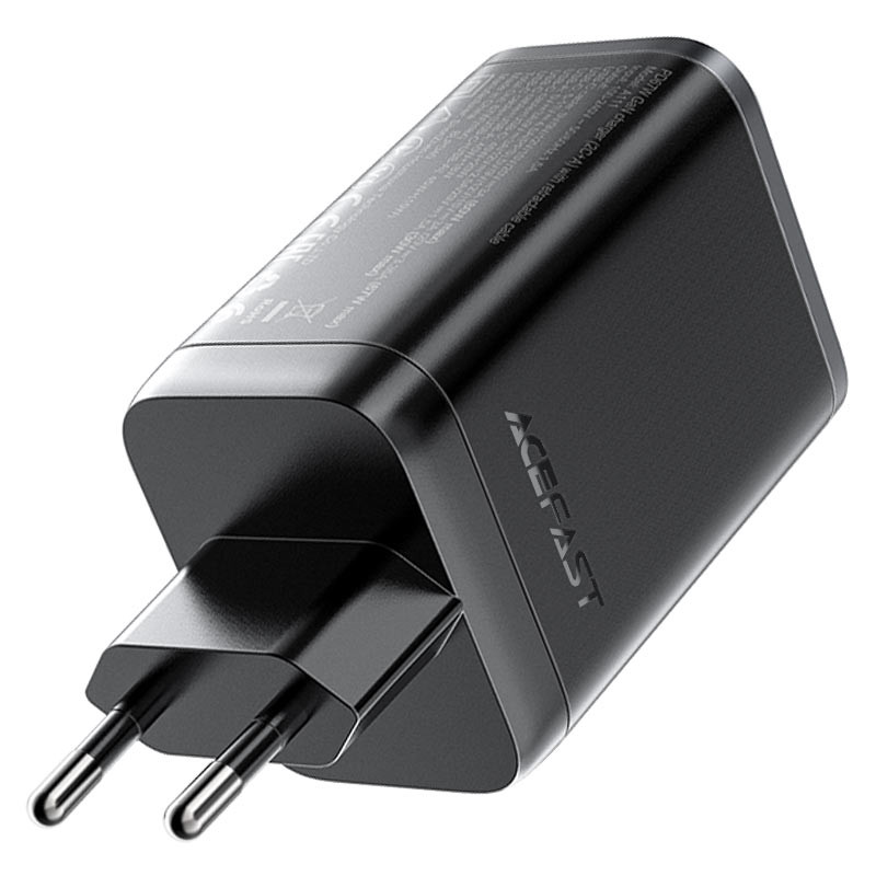 Мережевий зарядний пристрій Acefast A111 GaN With Retractable Cable Type-C PD67W (1USB-A/1C) - Зображення 5