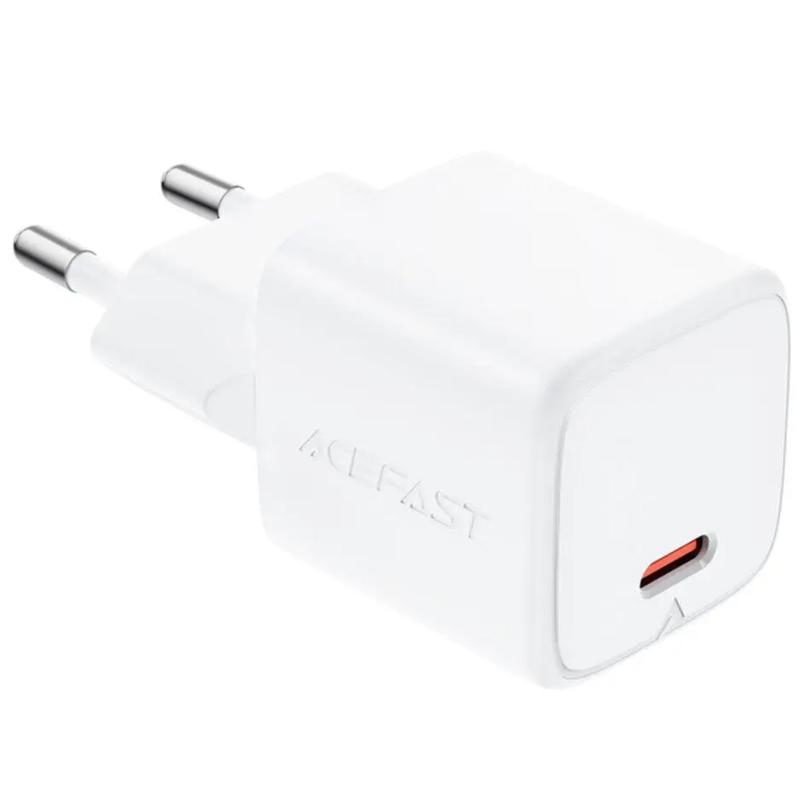 Мережевий зарядний пристрій Acefast A118 PD30W GaN (1USB-C) - Зображення 2