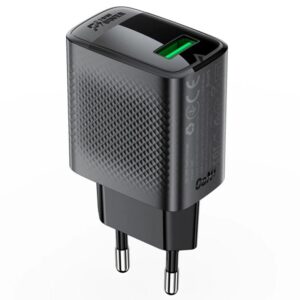 Мережевий зарядний пристрій Acefast A90 QC3.0 18W (1USB-A)