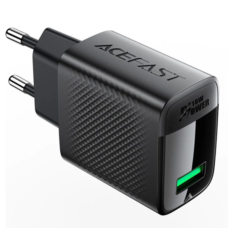 Мережевий зарядний пристрій Acefast A90 QC3.0 18W (1USB-A) - Зображення 2