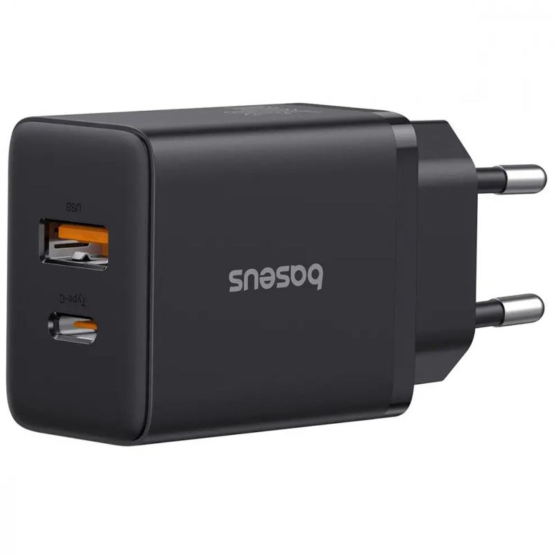 Мережевий зарядний пристрій Baseus Cube Pro Fast Charger PD30W+QC3.0 (1USB-A/1C) (P10111404) - Зображення 2