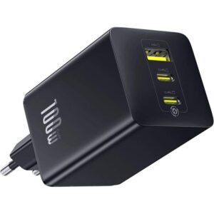 Мережевий зарядний пристрій Baseus EnerFill FE11 Fast Charger 100W (1USB-A/2C) (P101821)