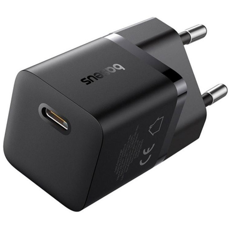 Мережевий зарядний пристрій Baseus GaN5 Fast Charger (mini) PD25W (1USB-C) (P10110909213-00)