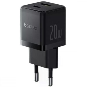 Мережевий зарядний пристрій Baseus Palm Fast Charger 20W (1USB-A/1C) (P10111608)