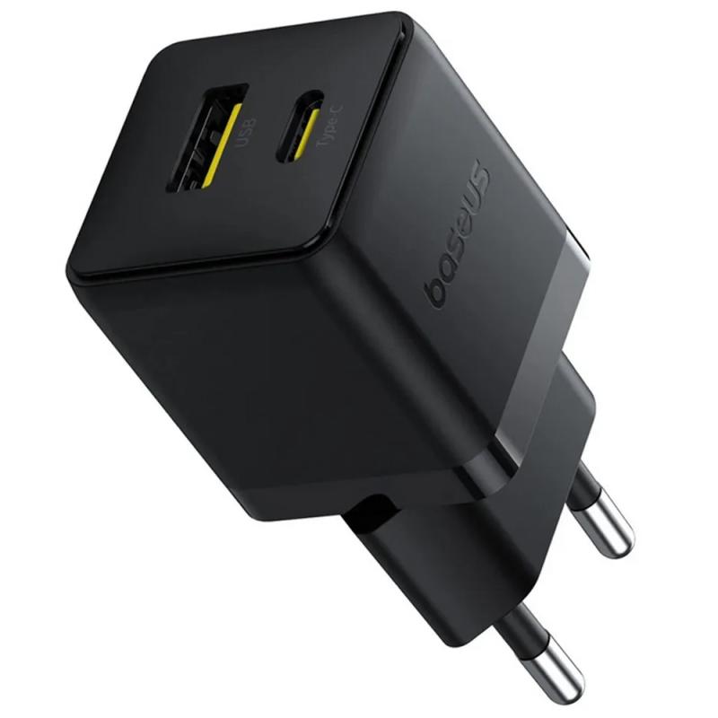 Мережевий зарядний пристрій Baseus Palm Fast Charger 30W (1USB-A/1C) (P1011160A) - Зображення 3