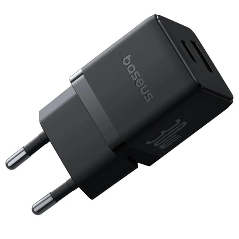 Мережевий зарядний пристрій Baseus Palm Fast Charger 30W (1USB-A/1C) (P1011160A) - Зображення 4