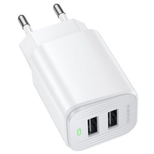 Мережевий зарядний пристрій Borofone BAS81A Star 10.5W (2USB-A)
