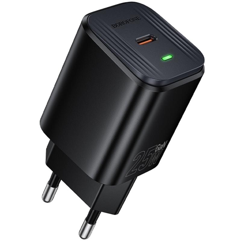 Мережевий зарядний пристрій Borofone BAS84A Star PD25W (1USB-C)