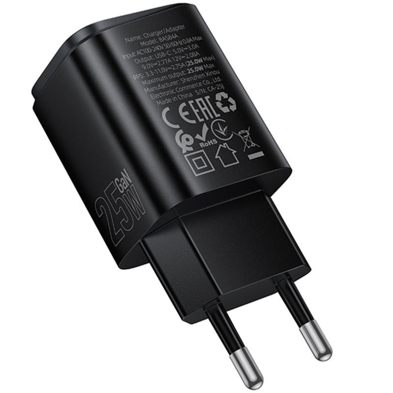Мережевий зарядний пристрій Borofone BAS84A Star PD25W (1USB-C) - Зображення 3