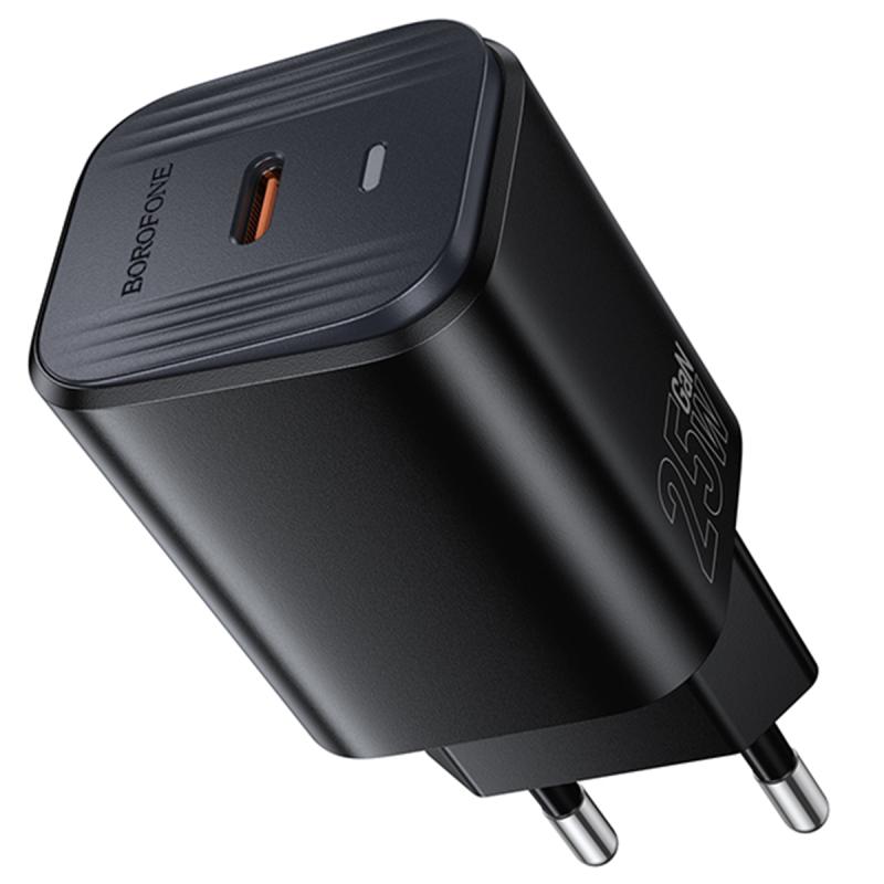 Мережевий зарядний пристрій Borofone BAS84A Star PD25W (1USB-C) - Зображення 4