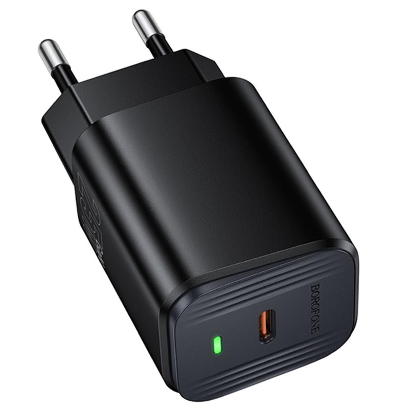 Мережевий зарядний пристрій Borofone BAS84A Star PD25W (1USB-C) - Зображення 6
