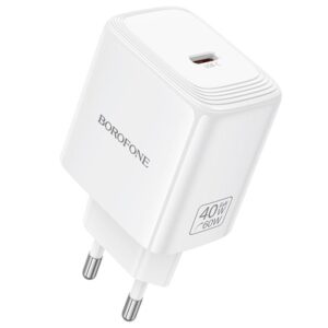 Мережевий зарядний пристрій Borofone BN33 Fuente PD40W (1USB-C)