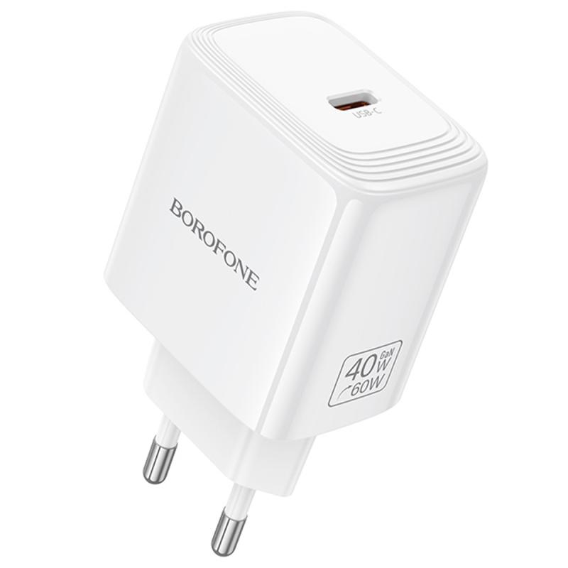Мережевий зарядний пристрій Borofone BN33 Fuente PD40W (1USB-C)