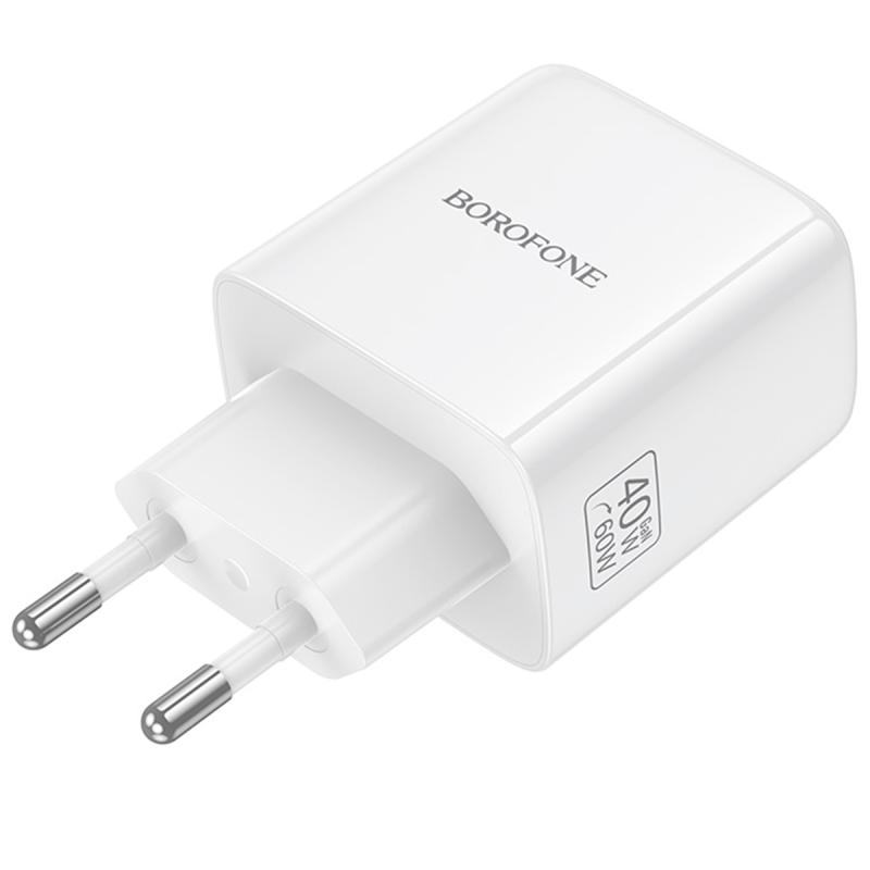 Мережевий зарядний пристрій Borofone BN33 Fuente PD40W (1USB-C) - Зображення 3