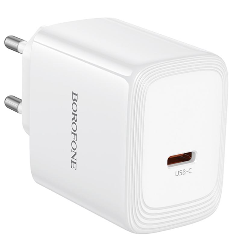Мережевий зарядний пристрій Borofone BN33 Fuente PD40W (1USB-C) - Зображення 5