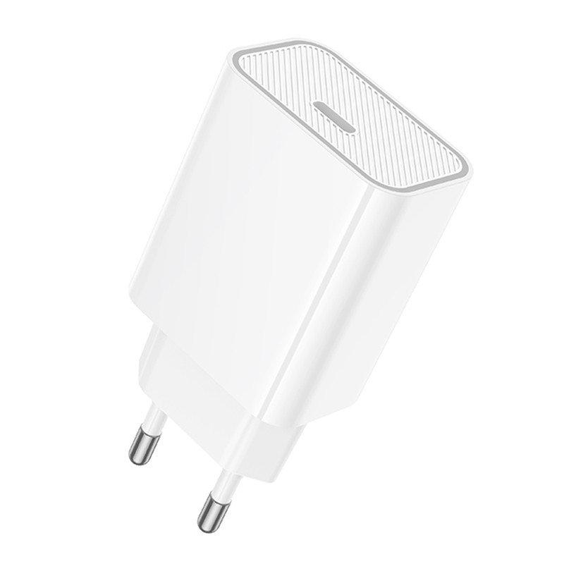 Мережевий зарядний пристрій Hoco C143A Benefit PD20W (1USB-C)