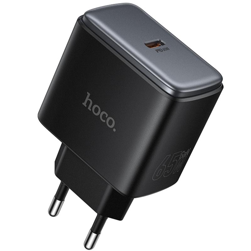 Мережевий зарядний пристрій Hoco C159A Upgrade PD65W (1USB-C)