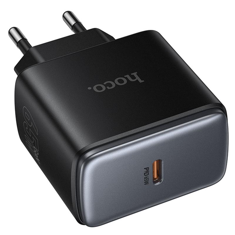 Мережевий зарядний пристрій Hoco C159A Upgrade PD65W (1USB-C) - Зображення 3