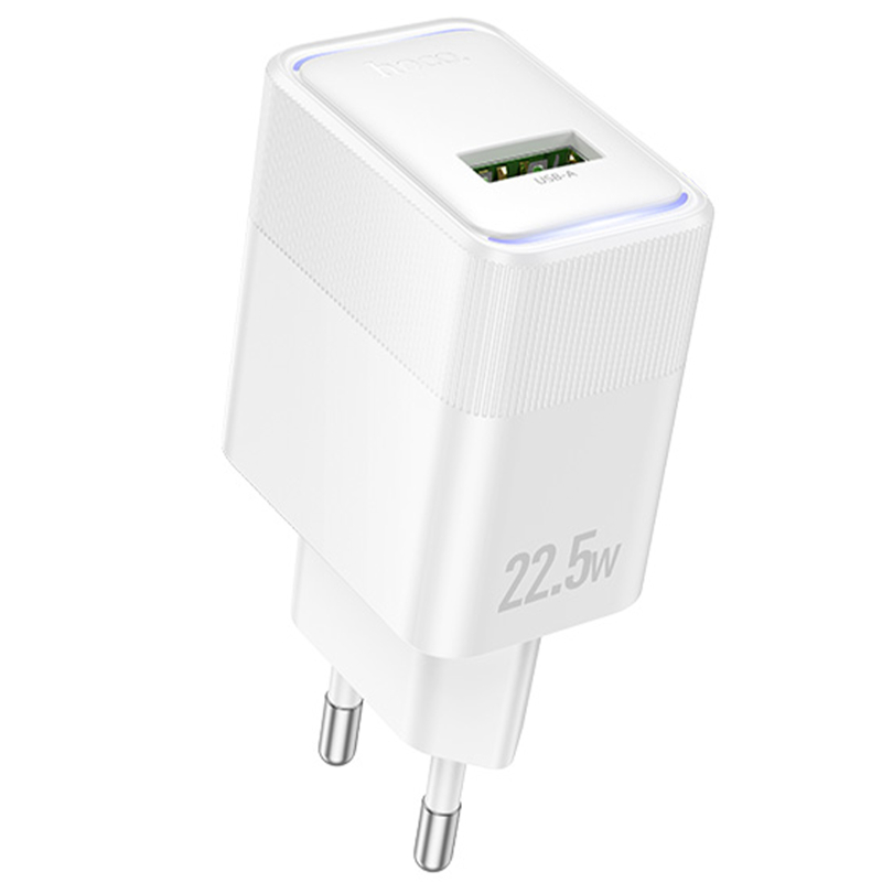 Мережевий зарядний пристрій Hoco CS111A Lounge QC3.0 22.5W (1USB-A)