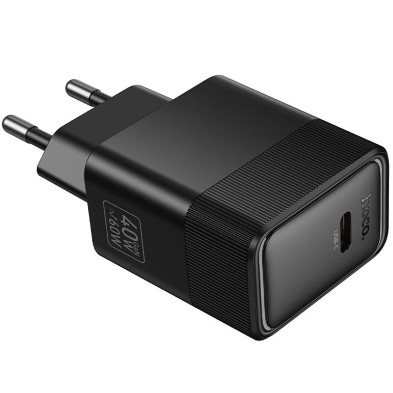 Мережевий зарядний пристрій Hoco CS113A Lounge PD40W (1USB-C) - Зображення 3
